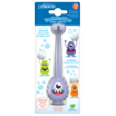 小童 270 潔淨軟毛牙刷 - 小魔怪 紫色